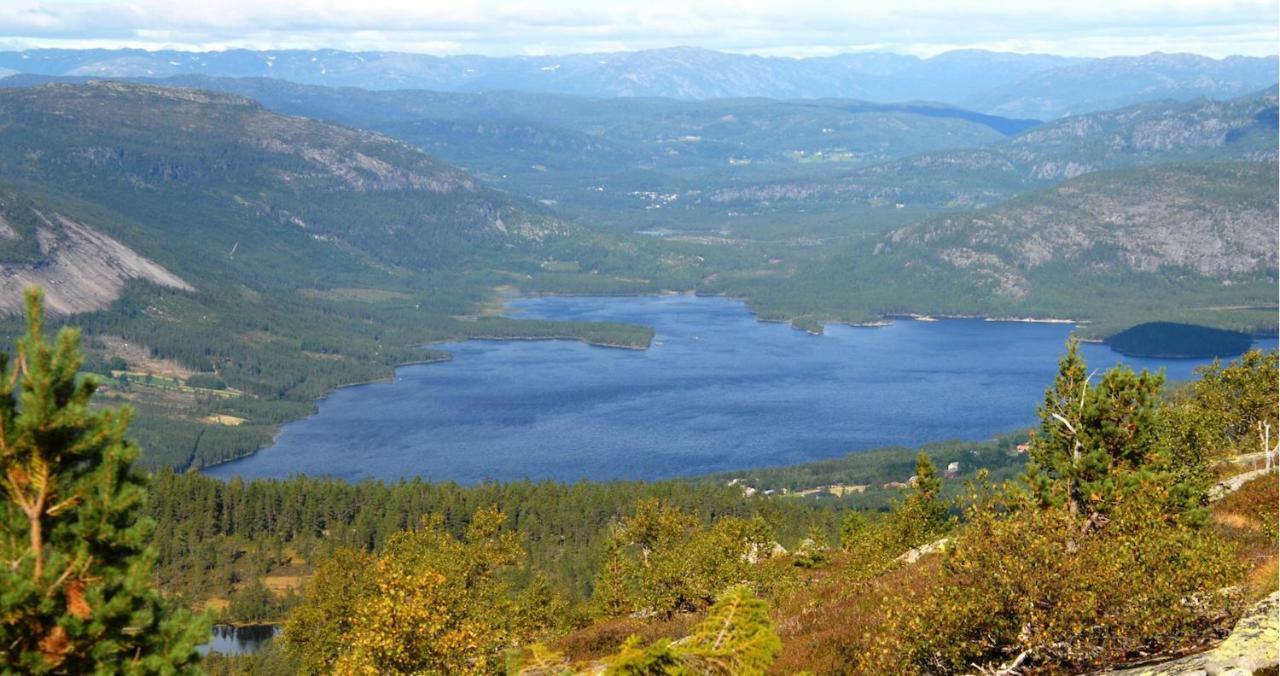Fossumsanden Camping Og Hytter Fyresdal Exterior foto